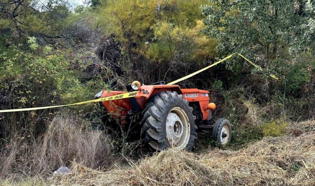 Uşak’ın Eşme ilçesinde bir traktörün tarlaya devrilmesi sonucu sürücüsü yaşamını