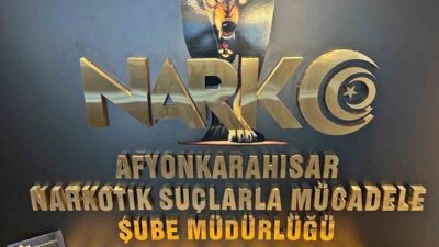 Afyonkarahisar’da yapılan polis operasyonunda, uyuşturucu ticareti yaptığı iddiasıyla bir kişinin