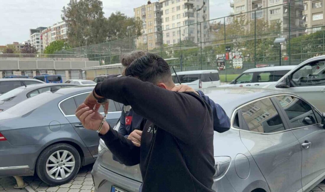 Samsun’da narkotik polisi tarafından yakalanan bir şüpheli, uyuşturucu ticareti suçlamasıyla