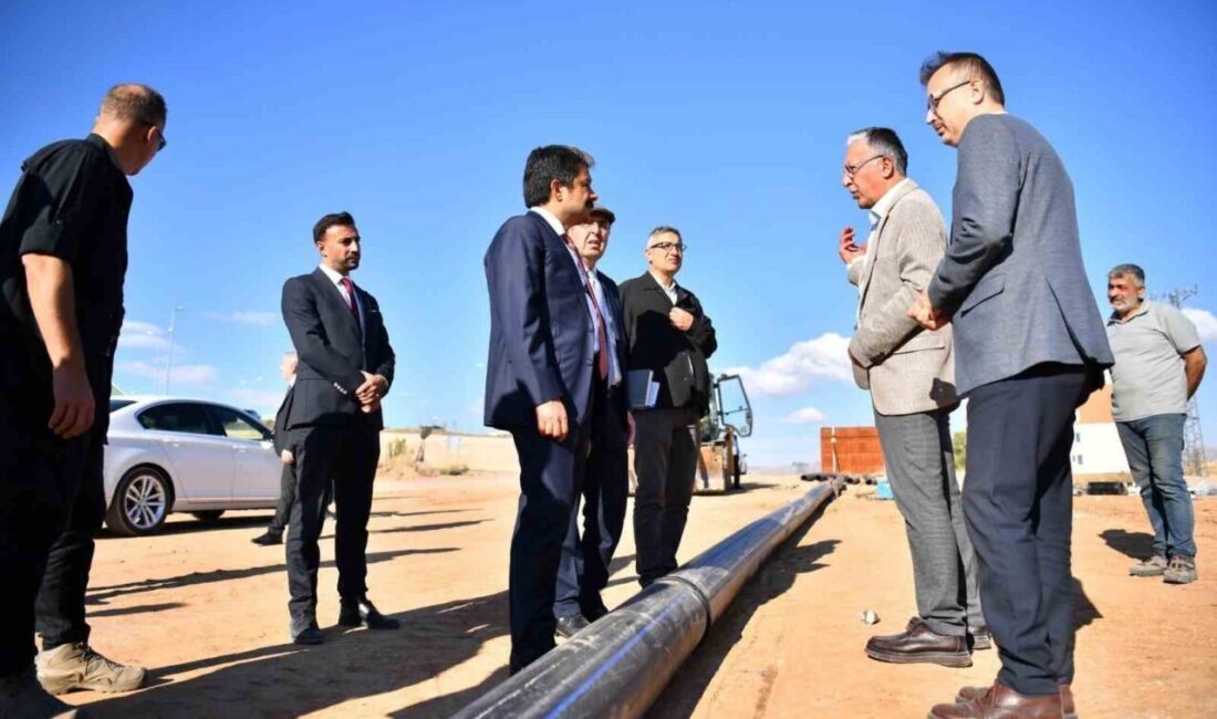 Kırşehir Valisi Murat Sefa Demiryürek, tamamlanma aşamasına gelen 400 yataklı