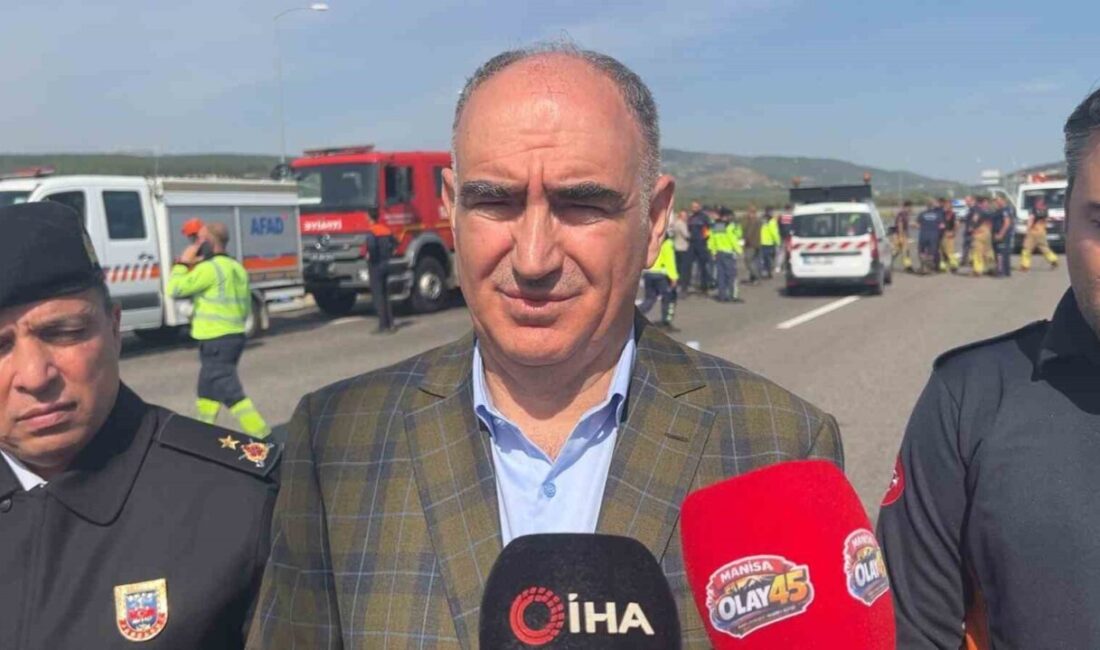 Manisa Valisi Vahdettin Özkan, Akhisar ilçesinde meydana gelen kaza hakkında