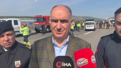 Manisa Valisi Vahdettin Özkan, Akhisar ilçesinde meydana gelen kaza hakkında