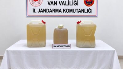 Van’ın İpekyolu ilçesindeki jandarma ekiplerinin yürüttüğü operasyon neticesinde, 34 kilo