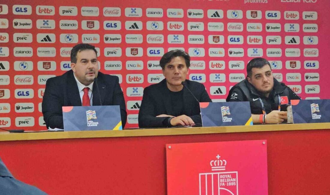 A Milli Takım’ın teknik direktörü Vincenzo Montella, Belçika karşısındaki maçlarında
