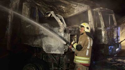 Edirne’de Yıldırım Hacı Sarraf Mahallesi’nde meydana gelen olayda, kum ocağında