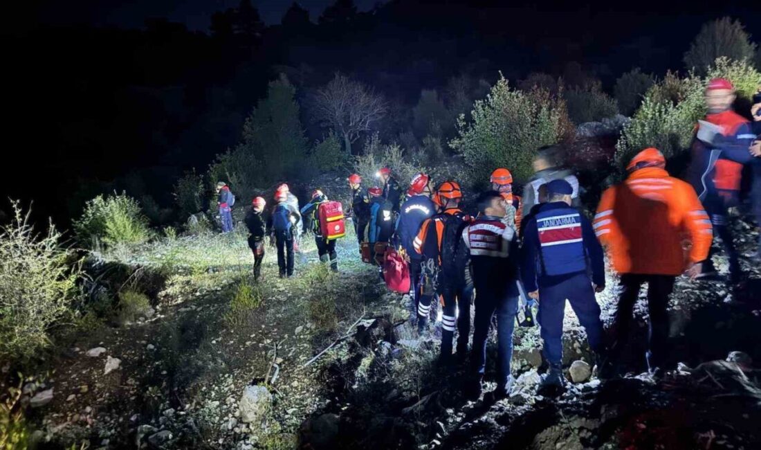 Isparta Valiliği, Yazılı Kanyon’da eğitim sırasında kaybolan İHH gönüllüsü Sinan
