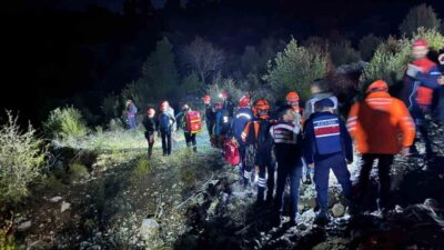 Isparta Valiliği, Yazılı Kanyon’da eğitim sırasında kaybolan İHH gönüllüsü Sinan