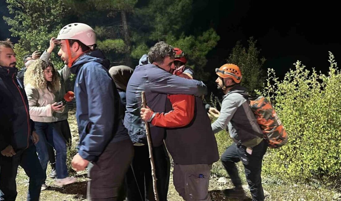 Isparta’nın Sütçüler ilçesindeki Yazılı Kanyon’da mahsur kalan 10 İHH gönüllüsünün