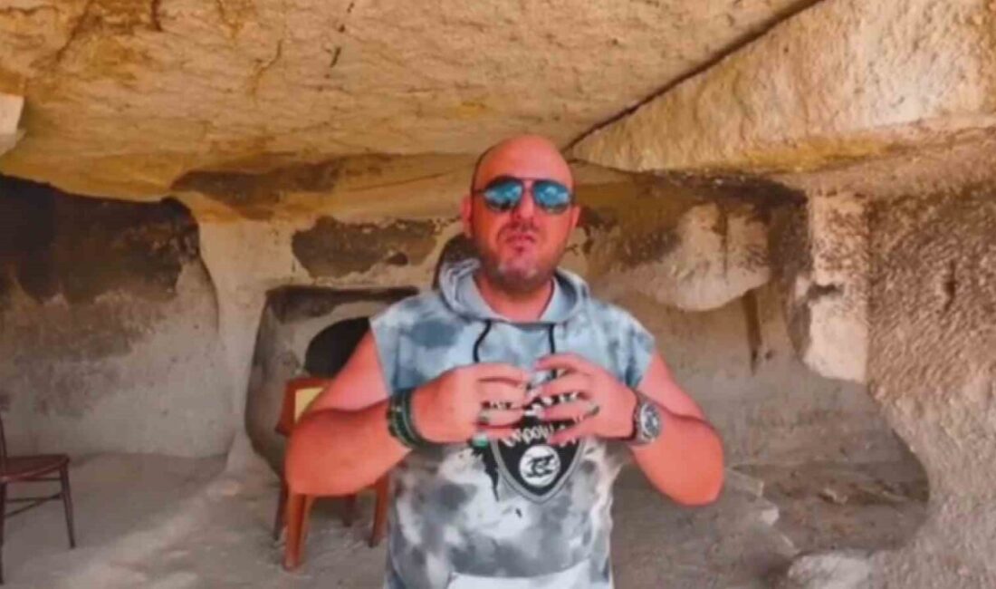 Maden Teknolojisi ve Yer Bilimleri Uzmanı Serkan İçelli, Kapadokya bölgesinde