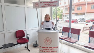 Yerköy İlçe Sağlık Müdürlüğü ekipleri, 10 Ekim Dünya Ruh Sağlığı