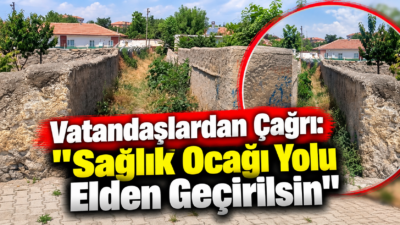 Yozgat’ın Yerköy ilçesinde, iki caddeyi birbirine bağlayan ve sağlık ocağına