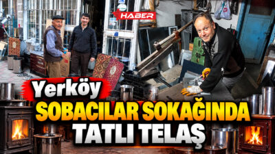Hava sıcaklıklarının düşmeye başlamasıyla birlikte Yozgat’ın Yerköy ilçesinde kış hazırlıkları
