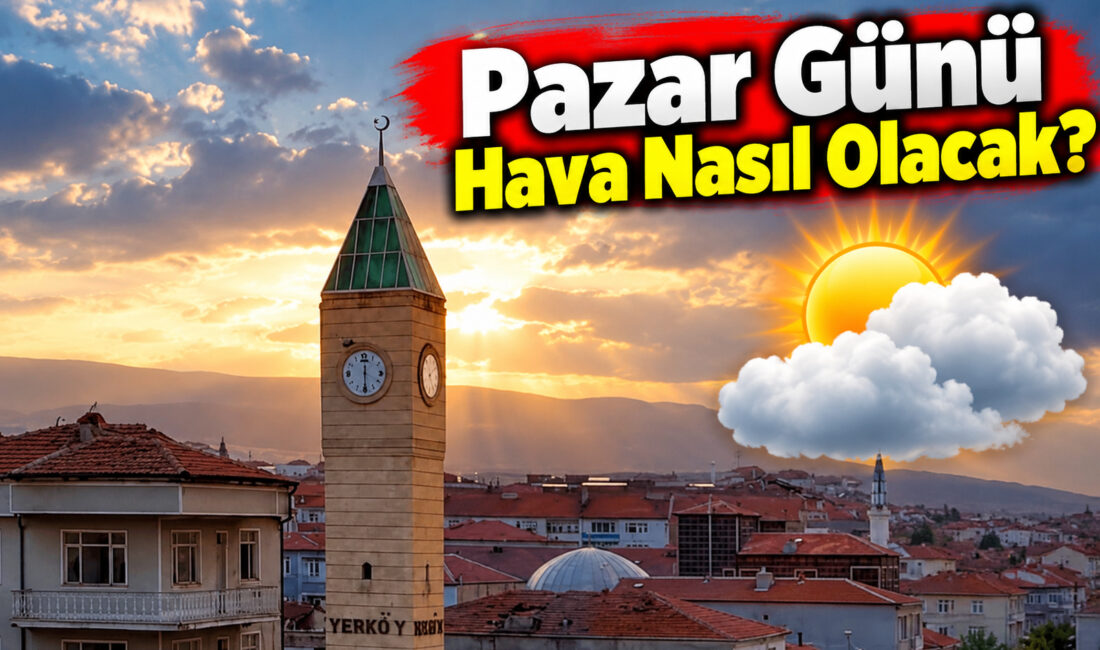 Meteoroloji Genel Müdürlüğü’nün son hava tahmin raporuna göre, 25 Ekim