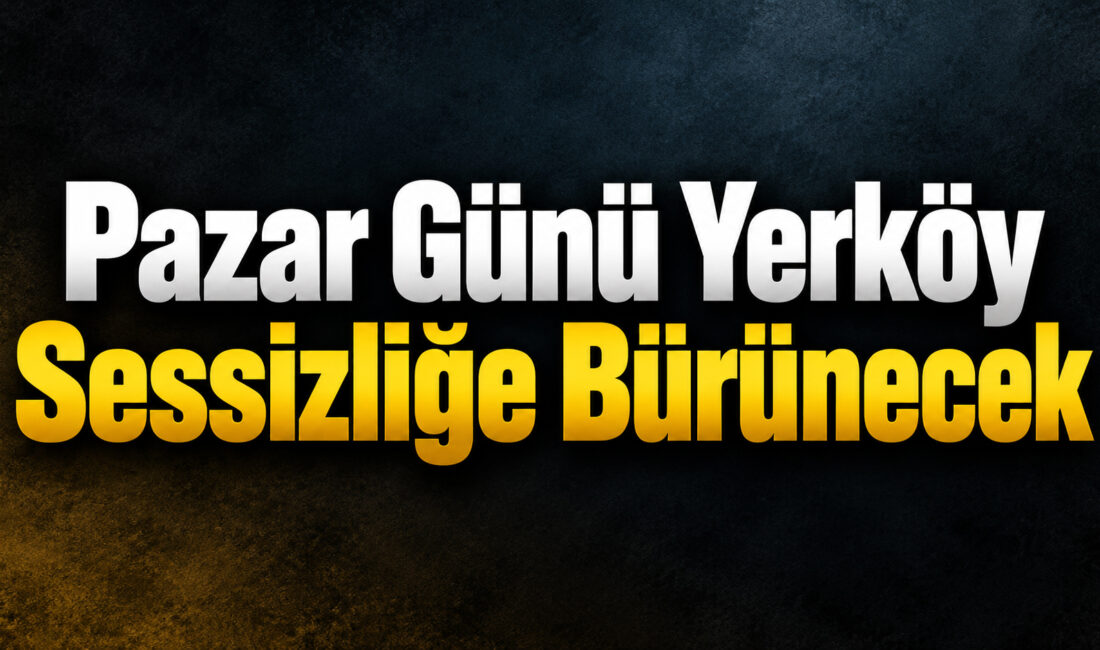 Yerköy Belediye Başkanlığı, pazar günü ilçe merkezinde gerçekleştirilecek olan Kamu