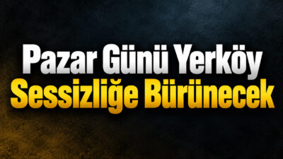 Yerköy Belediye Başkanlığı, pazar günü ilçe merkezinde gerçekleştirilecek olan Kamu