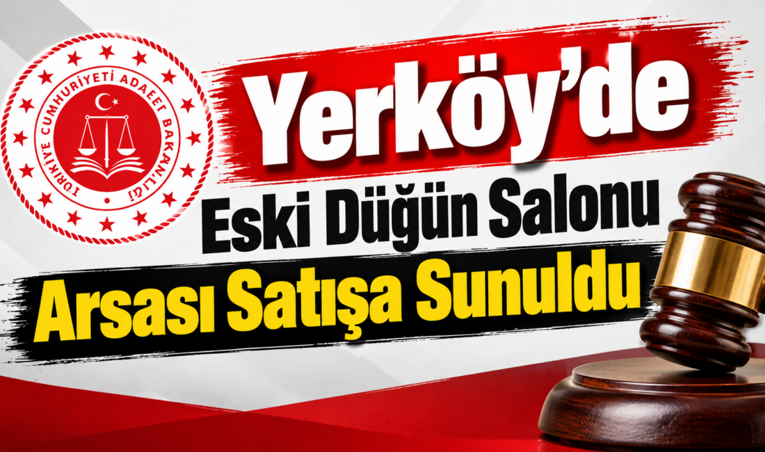 Yozgat’ın Yerköy ilçesinde, mülkiyeti mahkemece satışa konu edilen 7 kat