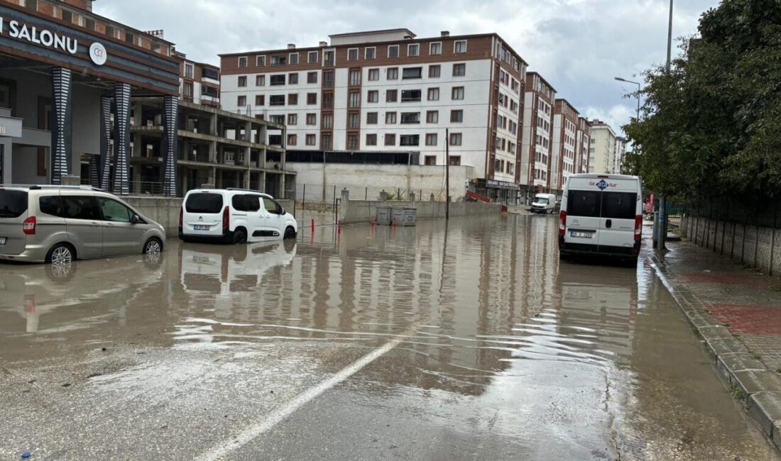 Çerkezköy ilçesinde bugün öğle saatlerinde meydana gelen şiddetli yağışlar, günlük