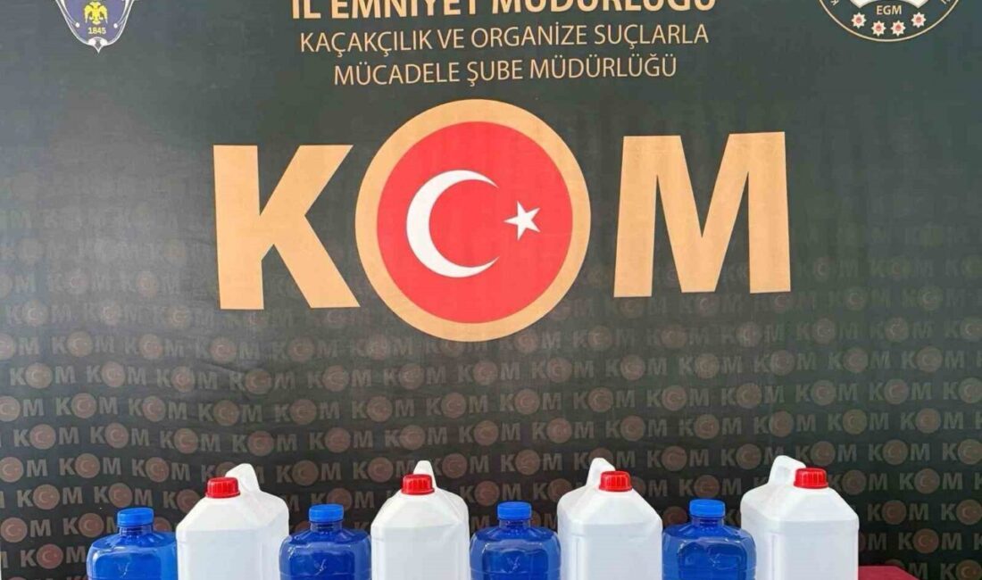 Yozgat’ın Boğazlıyan ilçesinde, polis ekipleri tarafından gerçekleştirilen operasyonda 30 litre