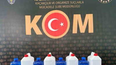 Yozgat’ın Boğazlıyan ilçesinde, polis ekipleri tarafından gerçekleştirilen operasyonda 30 litre
