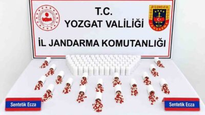 Yerköy ilçesinde gerçekleştirilen operasyonda, Jandarma ve Narkotik Suçlarla Mücadele ekipleri