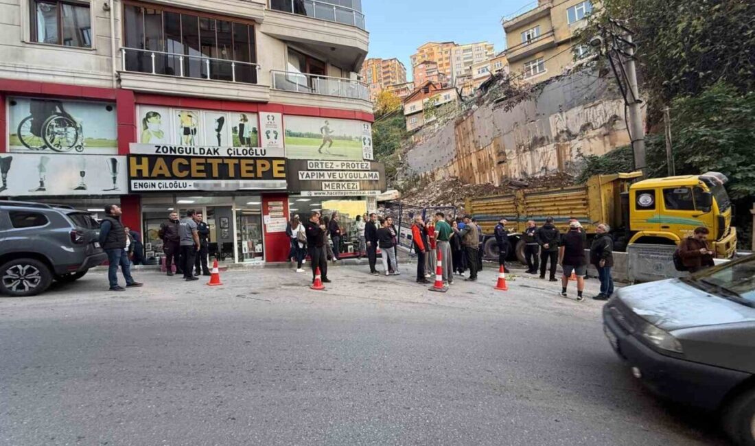 Zonguldak’ta çöken binanın ardından bölgede yapılan inceleme sonucunda, olay yerine
