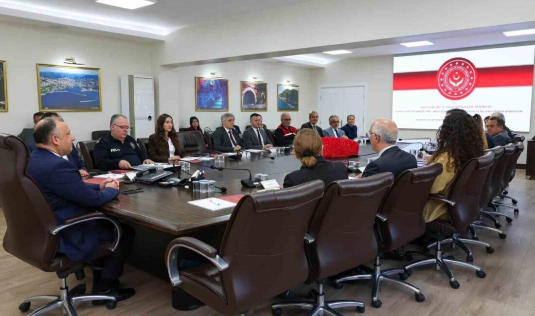 Zonguldak’ta, Vali Yardımcısı Fatih Baysal başkanlığında Kadına Yönelik Şiddetle Mücadele